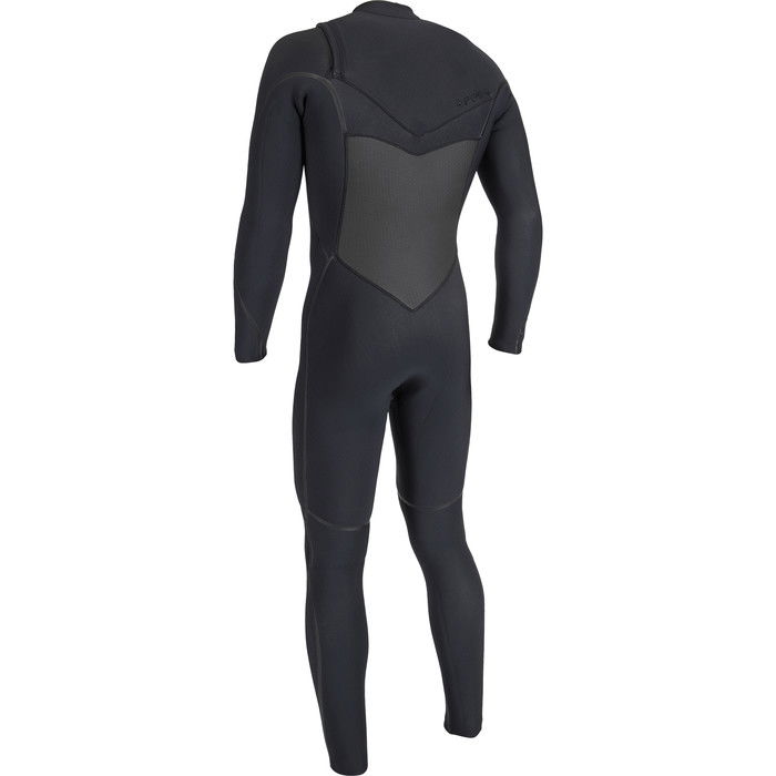 2024 O'Neill Hombres Psycho Tech 4/3mm Chest Zip Neopreno 5505 - Black